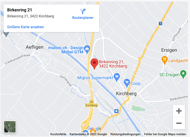 Haus in Kirchberg kaufen 16 Karte Birkenring 21
